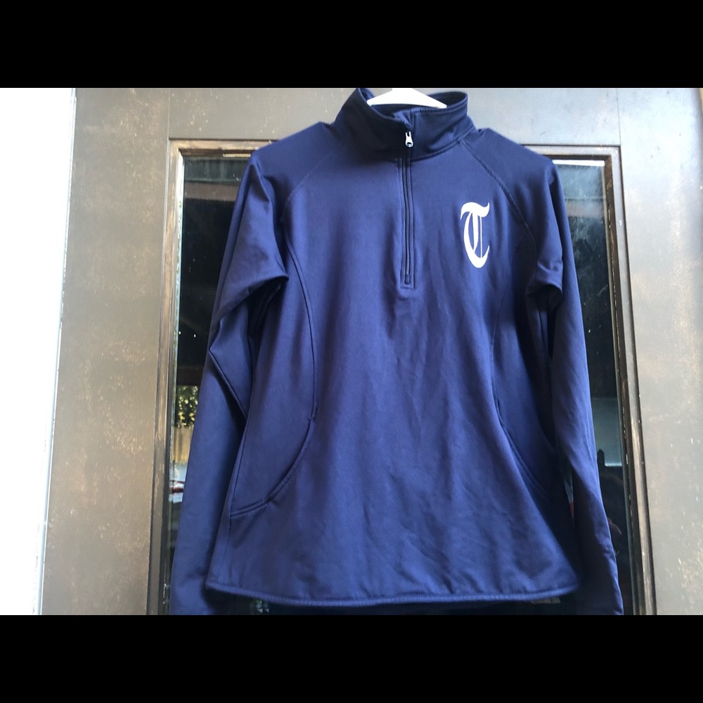 Sport Tek Mbl Detroit Tiger Blue Jacket Size Small